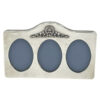 Silver Three Photo Picture Frame Sheffield 1992