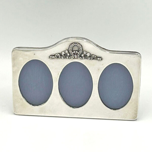 Silver Three Photo Picture Frame Sheffield 1992
