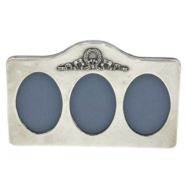 Silver Three Photo Picture Frame Sheffield 1992