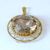 Topaz Pendant Brooch In 14 Carat Gold