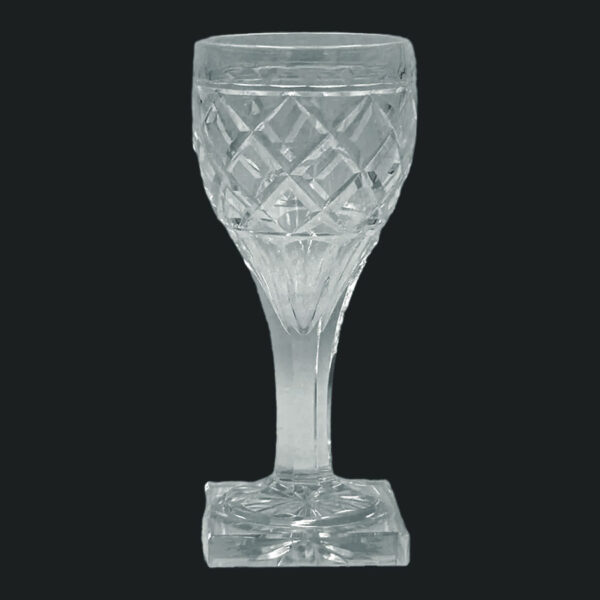Val St Lambert St Helene Wine Glass