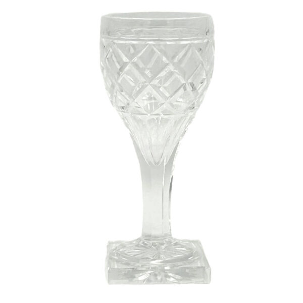 Val St Lambert St Helene Wine Glass