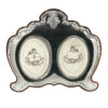 Valori Silver Double Picture Frame