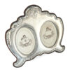 Valori Silver Double Picture Frame