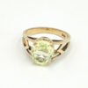 Victorian 9ct Gold Peridot Ring