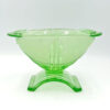 Art Deco Green Glass Bowl C1930