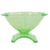 Art Deco Green Glass Bowl C1930