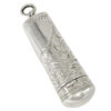 Hallmarked Silver Cheroot Holder Floral Chased Birm 1905