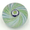 John Deacon Glass Central Millefiori Paperweight