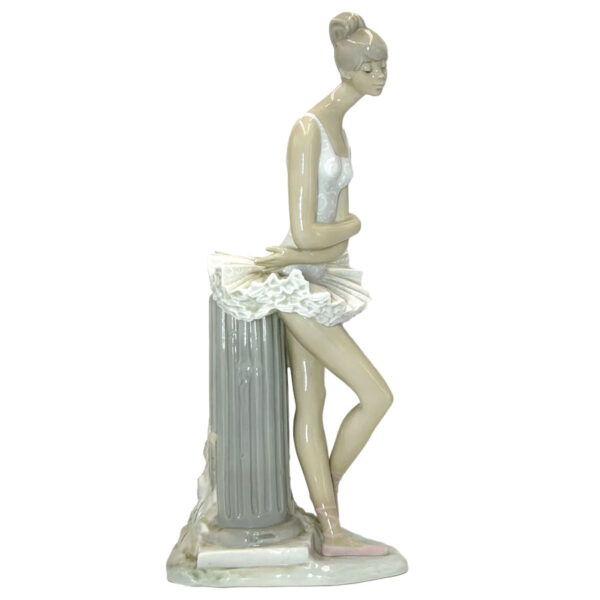Lladro-Ballerina-Poised-In-A-Pensive-Move-3 Lladro Ballerina Poised In A Pensive Move