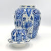 Pair Delft Dutch Blue and White Urns Theodorus van Lingen 1911