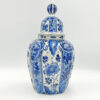 Pair Delft Dutch Blue and White Urns Theodorus van Lingen 1911