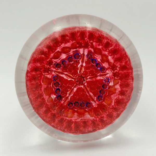 Perthshire Millefiori Glass Paperweight