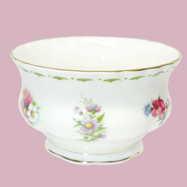 Royal Albert Flowers Of The Month Sugar Bowl