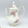 Royal Albert Moss Rose Coffee Service