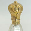 18ct Gold Mounted Rock Crystal Perfume Bottle Victorian C1890