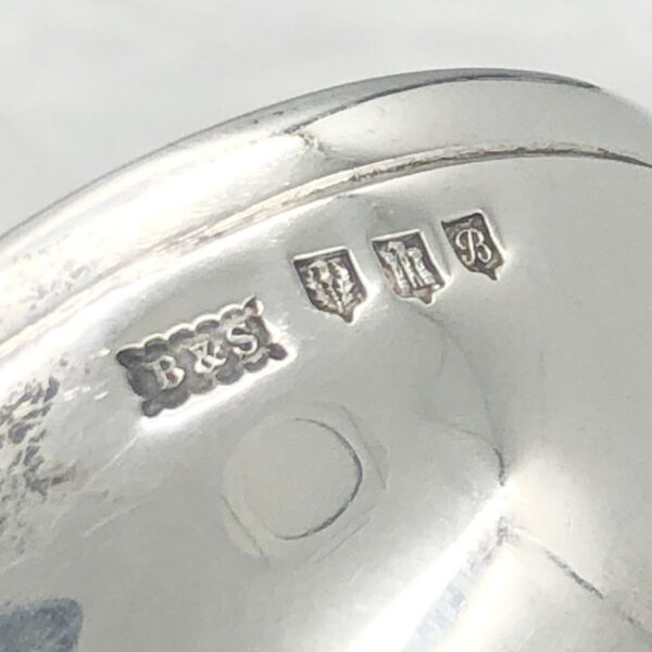 Art Deco Silver Sturgeon Caviar Spoon 1932 Brook and Sons Edinburgh