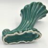 Drostdy Grahamstown Green Pottery Cornucopia  Vase C1950