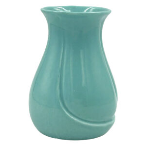 Lucia Ware Stylised Pottery Turquoise Vase By Boksburg East Pottery  C1970