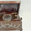 Regency Rosewood Tea Caddy Mother of Pearl Inlay C1810