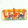 Clarice Cliff Bizarre Autumn Crocus 5 Bar Toast Rack C1930