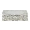 Hallmarked Silver Victorian Large Snuff Box Birmingham 1856 Edward Smith