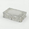 Hallmarked Silver Victorian Large Snuff Box Birmingham 1856 Edward Smith