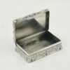 Hallmarked Silver Victorian Large Snuff Box Birmingham 1856 Edward Smith
