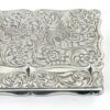 Hallmarked Silver Victorian Large Snuff Box Birmingham 1856 Edward Smith