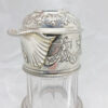 Hallmarked Silver and Crystal Claret Jug Sheffield 1887