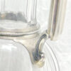 Hallmarked Silver and Crystal Claret Jug Sheffield 1887