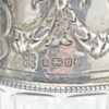 Hallmarked Silver and Crystal Claret Jug Sheffield 1887