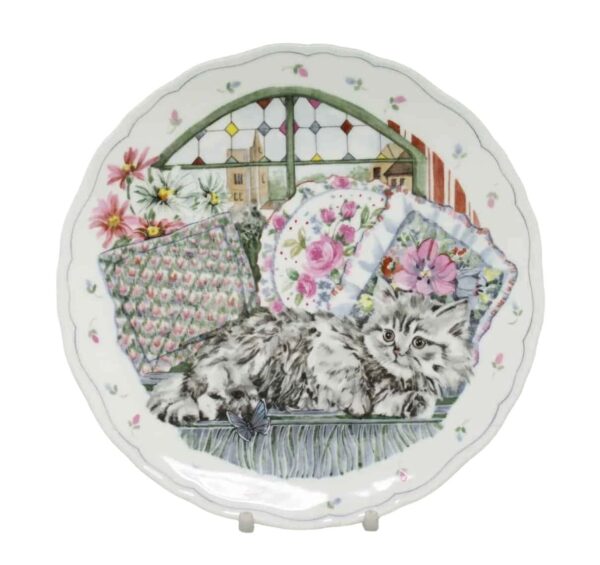 Royal Albert Contentment Kitten Plate