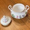 Royal Albert Flowers of The Month Tea Lidded Sugar
