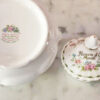 Royal Albert Flowers of The Month Tea Lidded Sugar