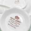 Royal Albert Gossamer Tennis Snack Set Orange Marble