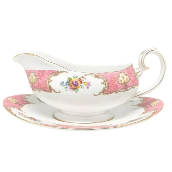 Royal-Albert-Lady-Carlyle-Sauce-Boat-On-Stand Royal Albert Lady Carlyle Sauce Boat On Stand