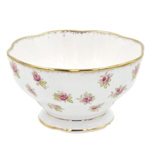Royal Albert Pink Rosebud Sugar Bowl C1925