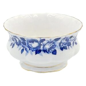 Royal-Albert-aristocrat-tea-sugar-bowl-c1960 Royal Albert Aristocrat Coffee Sugar Bowl C1960