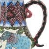 Ardmore Hand Elephant Scene Painted Large Coffee Pot By Ohelia 1995