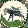 Ardmore Hand Painted Zebra Bowl 1994 Matrinah