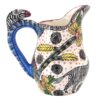 Ardmore Hand Painted Zebra Jug Zinhle 1995