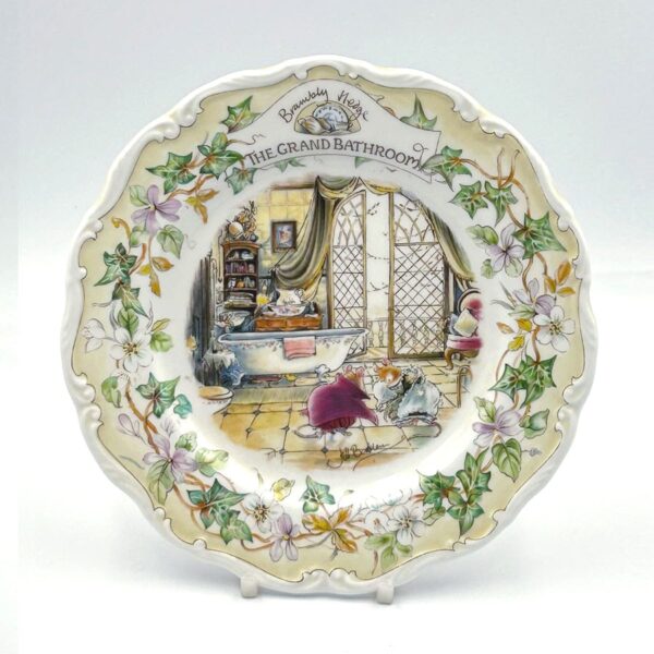 Brambly Hedge Royal Doulton Grand Bathroom Plate