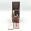 Bridge Companion Set In Mahogany Banded Box 20th