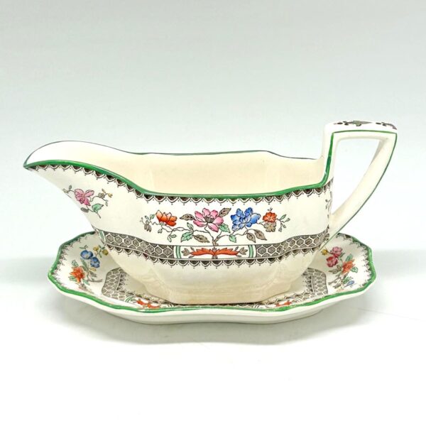 Copeland Spode Chinese Rose Pattern Gravy Boat