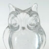 Daum France Glass Owl Paperweight