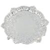 Georgian Silver Calling Card Tray London 1749 William Peaston