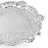 Georgian Silver Calling Card Tray London 1749 William Peaston