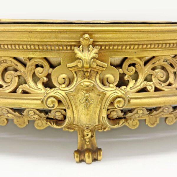 Gilt Bronze French Cherub Jardiniere 19th