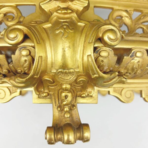 Gilt Bronze French Cherub Jardiniere 19th